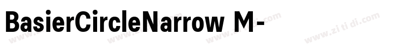 BasierCircleNarrow M字体转换 BasierCircleNarrow M字体转换